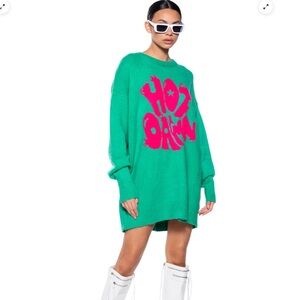 AKIRA Hot Damn Sweater Dress